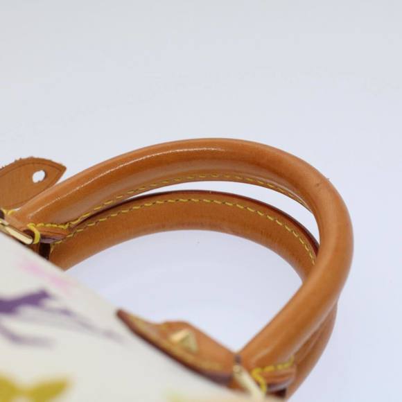 LOUIS VUITTON Monogram Multicolor Mini Speedy Hand Bag White M92645 Auth 58259 - Picture 14 of 16